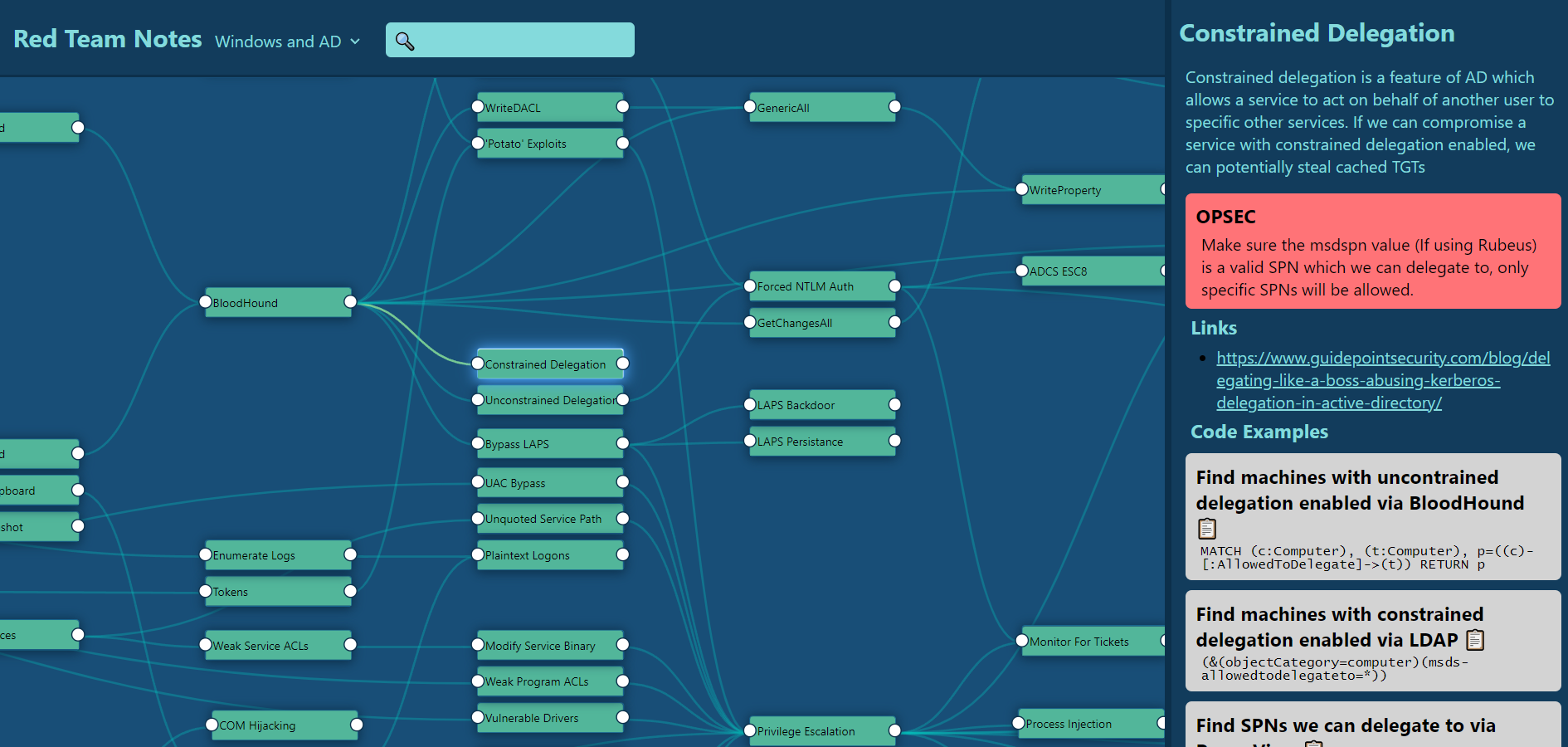 RedTeamNotes: Combining Notes & Graphs!